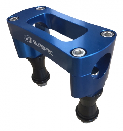 LQ-Racing ABM-MS25-BLU Lenkerhalterung Lenkerklemme 28,6mm Farbe blau