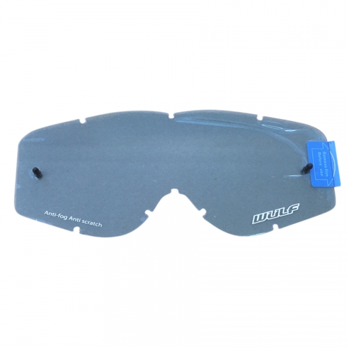 1x farbiges Ersatz Brillenglas / Coloured Lenses Farbe blau für Wulfsport Cross Brille
